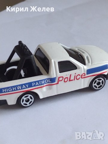 Метална количка полицейски патрул много красива MADE IN CHINA за КОЛЕКЦИОНЕРИ 41779, снимка 3 - Колекции - 43293140