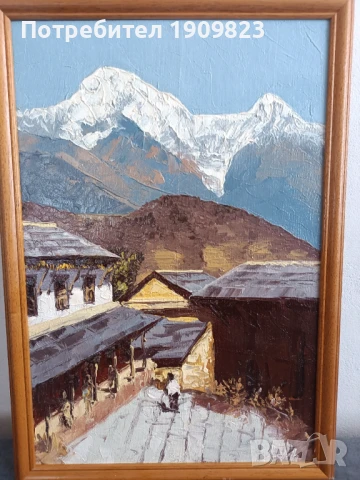 Стара маслена картина 