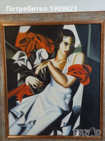 Голяма маслена картина , снимка 4 - Картини - 50804561