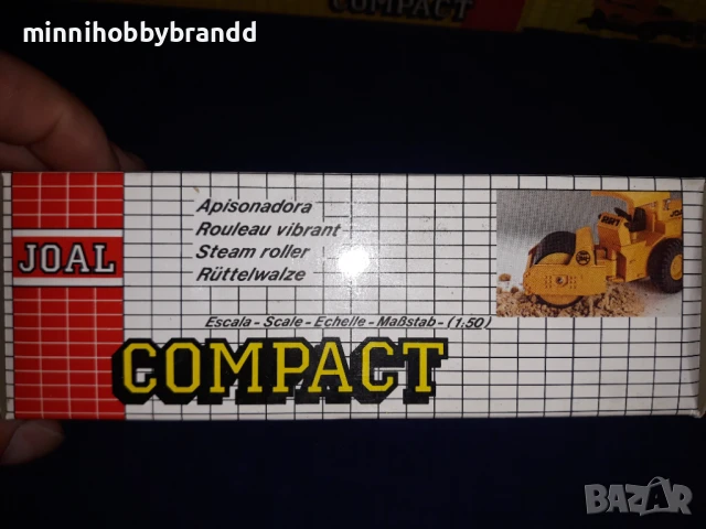 Валяк Ескаватор Трактор Фадрома снегорин Joal Comoact Made in Spain , снимка 15 - Колекции - 50919180