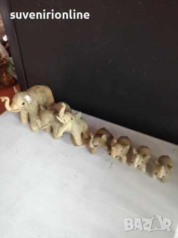 комплект декоративни слончета, снимка 1