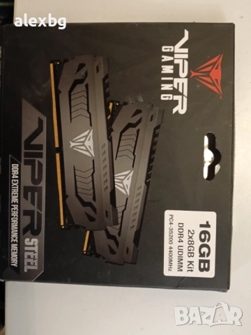 Viper Gaming 16GB 2x8 UDIMM 4400Mhz