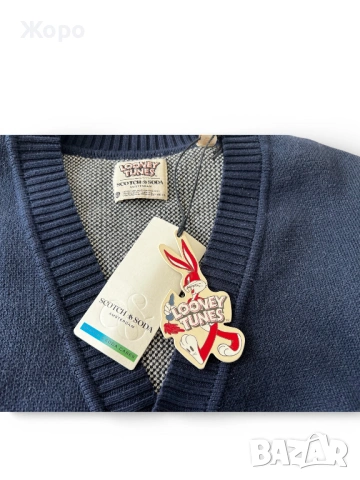 Scotch & Soda x Looney Tunes жилетка M – Нова с етикети – Bugs Bunny, снимка 14 - Други - 53589446