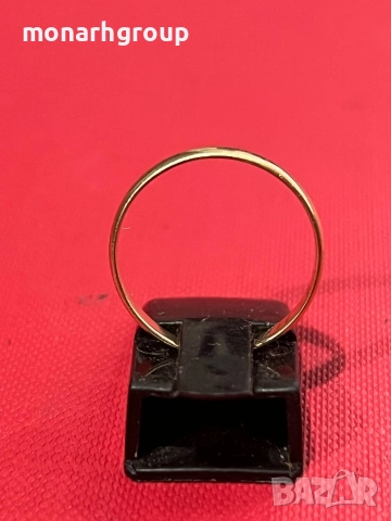 Златен пръстен, снимка 3 - Пръстени - 52853491