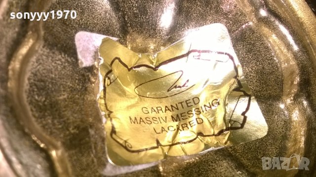 MASSIV MESSING LACARED-12Х12СМ-ВНОС ФРАНЦИЯ, снимка 13 - Колекции - 27436508