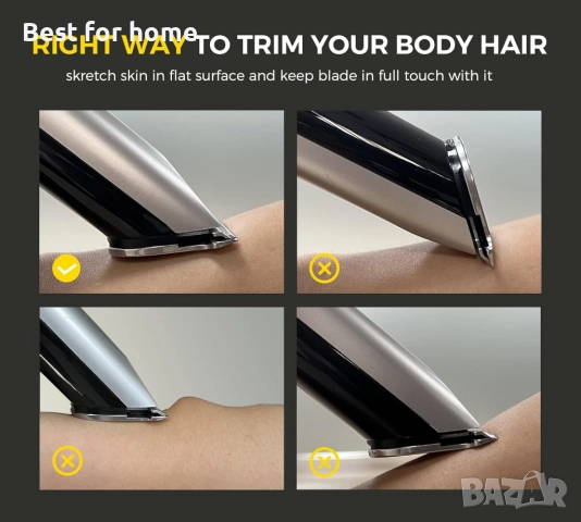 Тример за коса unibono с дисплей, за къса коса и плешива глава, за мустаци със зарядна станция, снимка 8 - Машинки за подстригване - 51796299