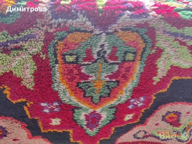 Ръчно изработен китеник, снимка 2 - Покривки за легло - 50711784