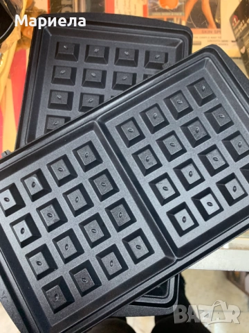 Тостер Aicok ST-08, 750 W, 3 в 1, 3 комплекта плочи, снимка 7 - Тостери - 53493990