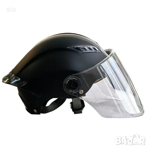 Каска за мотор/скутер 3-ри цвята, снимка 4 - Аксесоари и консумативи - 48996241