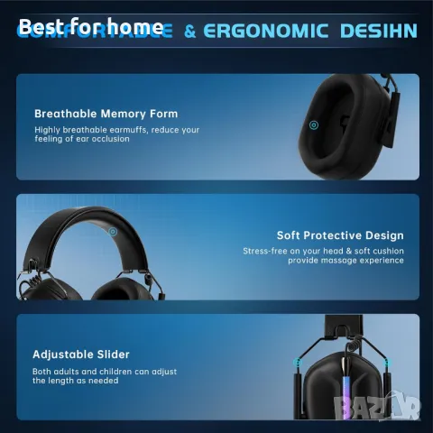 Безжични слушалки за PS Цвят: черен, снимка 6 - Геймърски - 49235500