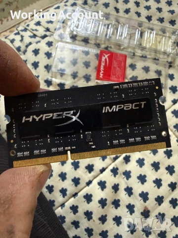 Продавам Рам Памет за лаптоп ddr3 4 гб 1600mhz, снимка 2 - RAM памет - 53457384