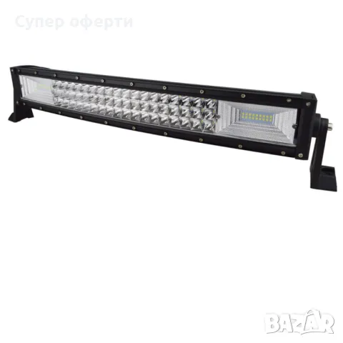 Мощен LED фар за автомобил подходящ за офроуд приключения LED BAR7 (324W, 53CM), снимка 3 - Части - 49972541