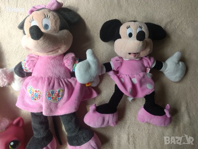 Лот Мини маус , пони и мечка , снимка 3 - Плюшени играчки - 32586870