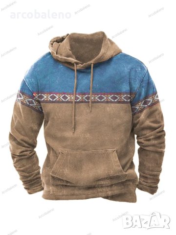 Мъжки суичър с качулка, 5цвята , снимка 4 - Суичъри - 43061944