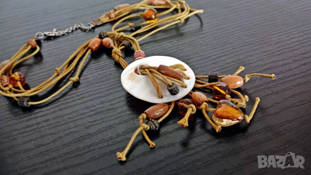 Ръчна изработка колиета / красиви, фешън, уникати /, снимка 12 - Колиета, медальони, синджири - 53386011