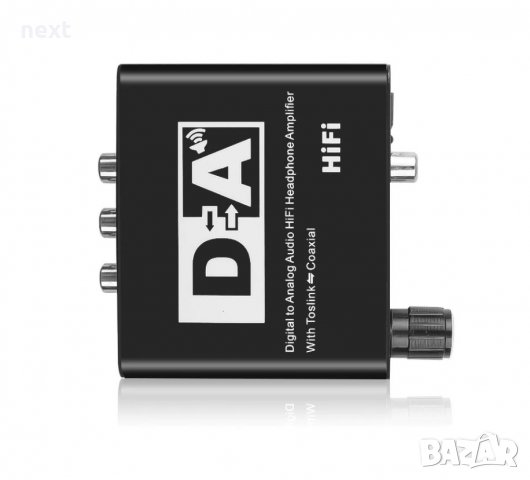 Висококачествен цифров аналогов аудио ДАК DAC 192kHz 24bit + Гаранция, снимка 1 - Ресийвъри, усилватели, смесителни пултове - 32621442