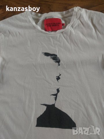 calvin klein andy warhol - страхотна мъжка тениска, снимка 2 - Тениски - 36732261