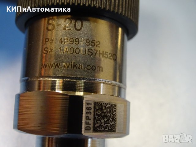 Трансмитер WIKA S20 superior pressure transmitter, снимка 6 - Резервни части за машини - 40620544