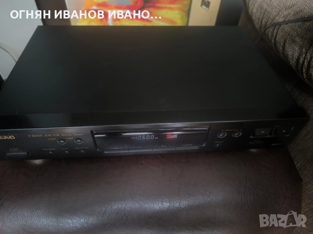 TEAC T-R460 AM/FM RDS стерео тунер , снимка 2 - Ресийвъри, усилватели, смесителни пултове - 51850243