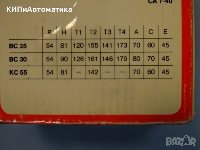 контактор ABB BC30-30-00 24VDC 15kW, снимка 14 - Резервни части за машини - 37461316