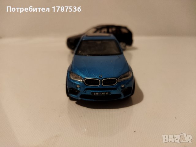 Метални количка BMW X6 M  -( CMC Toy  китай)1:43 мащ  състояние използвано ,6 лв, снимка 6 - Колекции - 39965200