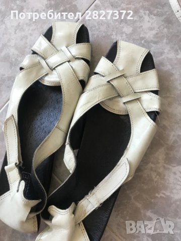 Продавам сандали от естествена кожа 39 номер , снимка 3 - Сандали - 37256853