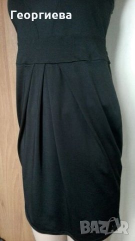 Черна рокля Amisu 🍀👗S,M 👗🍀 арт.466, снимка 6 - Рокли - 27103227