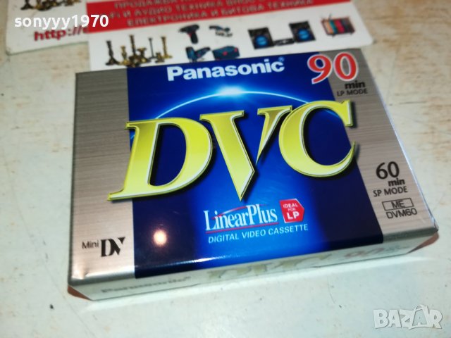 поръчана-panasonic mini dv cassette-MADE IN JAPAN 1810221340, снимка 2 - Аудио касети - 38369538