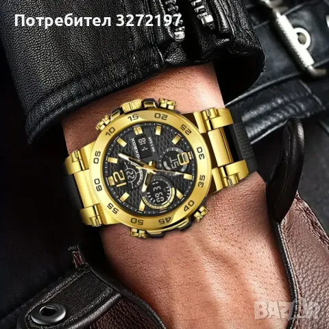 FOXBOX,двоен дисплей, дигитален+аналогов, водоустойчив, снимка 4 - Мъжки - 48169501