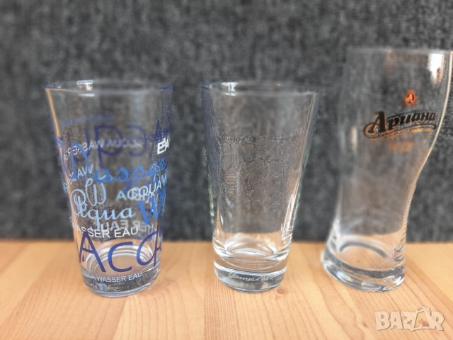 Чаши за уиски, бира, узо, ракия - 11бр., снимка 9 - Чаши - 47805662