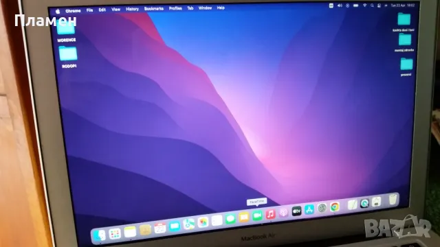 Apple MacBook Air 13.3 a1466 (early 2015) Intel i5-1,66 / 4GB / 128GB, снимка 10 - Лаптопи за работа - 49998465