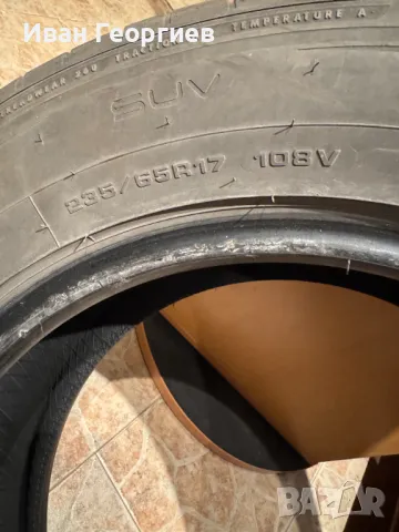 Летни гуми 4бр 235/65 R17 108V DUNLOP SUV, снимка 9 - Гуми и джанти - 49006032