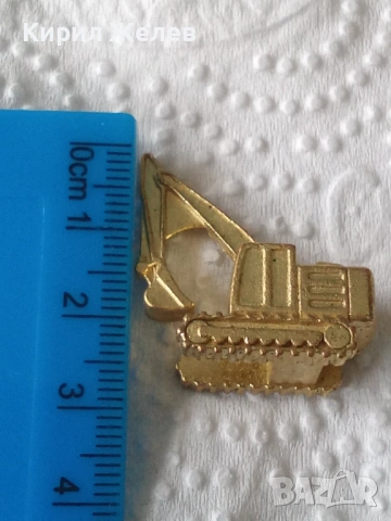 Малка метална фигурка багер/екскаватор 53707, снимка 6 - Колекции - 53578187