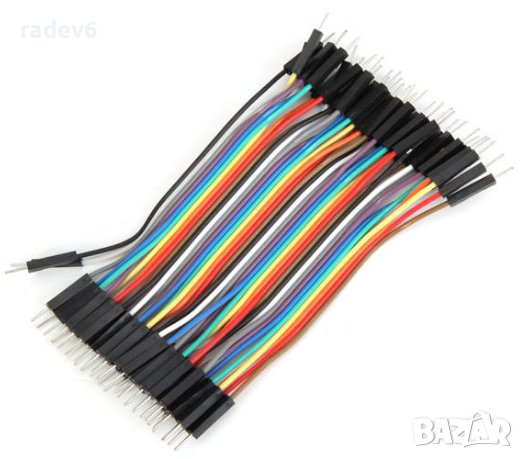 40бр. Джъмпери с мъжки-мъжки накрайници, дължина 10см.