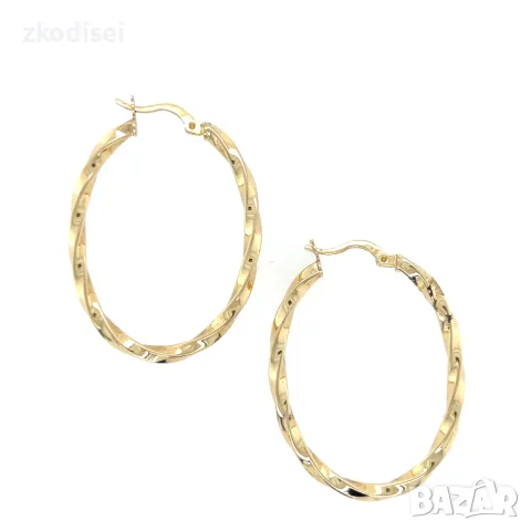 Златни обеци 3,57гр. 14кр. проба:585 модел:3353-2