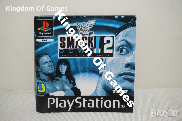 Игра за PS1 WWF SmackDown! 2: Know Your Role, снимка 9 - Игри за PlayStation - 53600271
