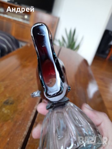 Стъклена фигура,фигурка,риба #4, снимка 4 - Други ценни предмети - 44102946