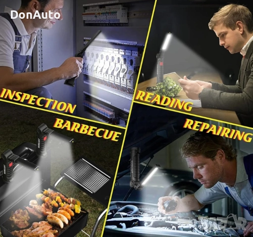 Преносима LED работна лампа, снимка 6 - Аксесоари и консумативи - 51477208