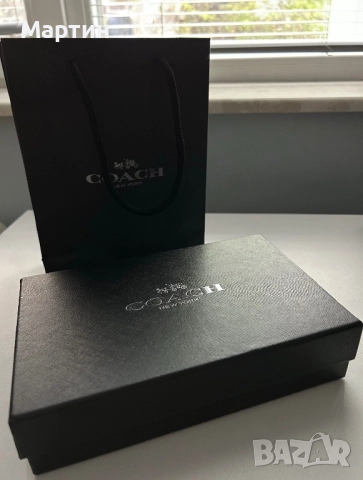 Колан и портфейл Coach, снимка 8 - Колани - 51693973