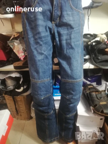 Мото панталон дънков