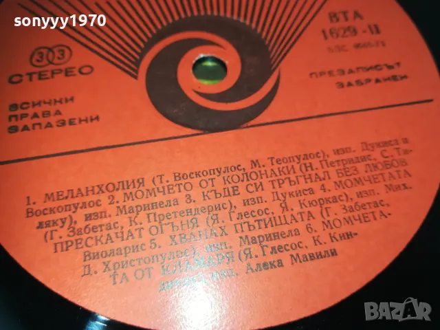 ПЕСНИ НА БАЛКАНСКИТЕ НАРОДИ 2410241116, снимка 8 - Грамофонни плочи - 47700726