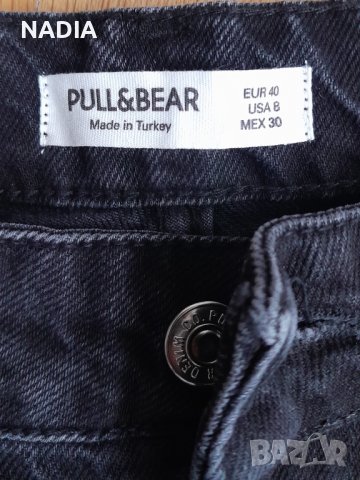 ^Дънки черни Pull&bear, снимка 3 - Дънки - 43349587