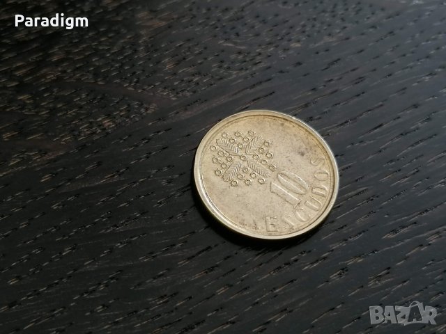 Монета - Португалия - 10 ескудо | 1988г., снимка 1 - Нумизматика и бонистика - 27913691