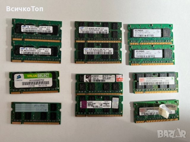 Ram DDR2 PC2 за стари лаптопи, снимка 1 - Части за лаптопи - 39018741