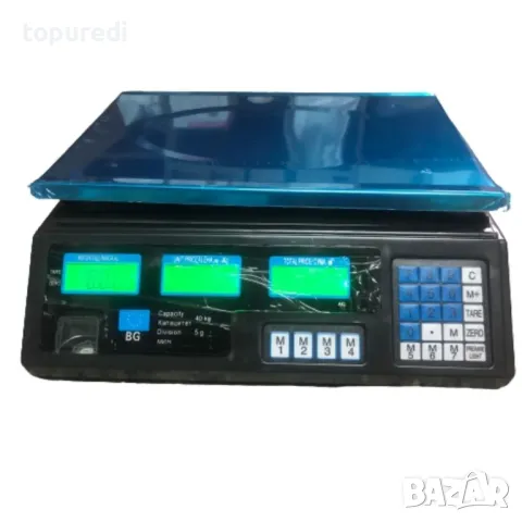 Електронен кантар До 40кг, Нивелир, снимка 3 - Везни - 48443622