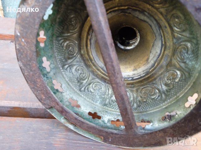 Оригинална газена лампа Gebrüder Brunner WIEN,1880г, снимка 11 - Антикварни и старинни предмети - 35324019