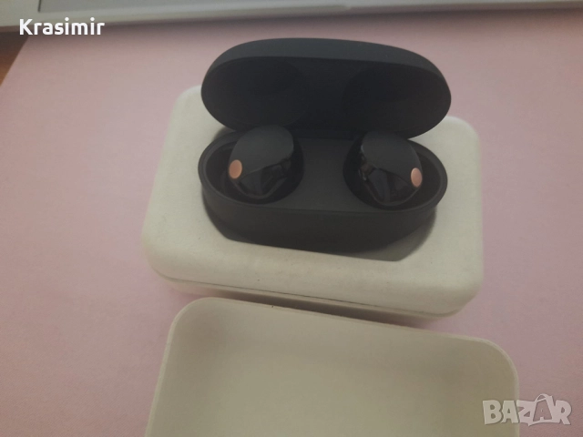 Sony WF-1000XM5 – Чисто нови, Noise Cancelling, пълен комплект