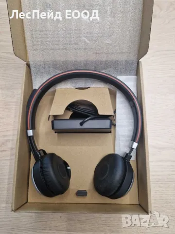 Jabra Evolve 65 MS Stereo Слушалки, снимка 3 - Слушалки за компютър - 50374307
