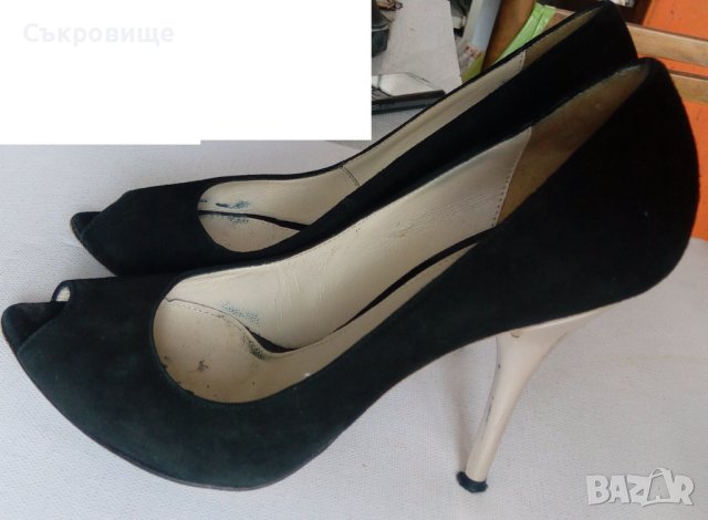 Италиански обувки високи токчета VERO CUOIO Matilda висок ток, снимка 2 - Дамски елегантни обувки - 40693683