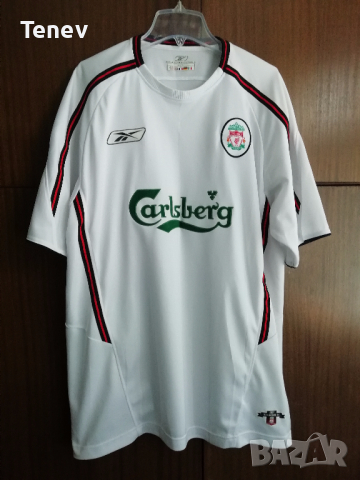 Liverpool оригинална футболна фланелка тениска Ливърпул 2003/2004/2005 XL